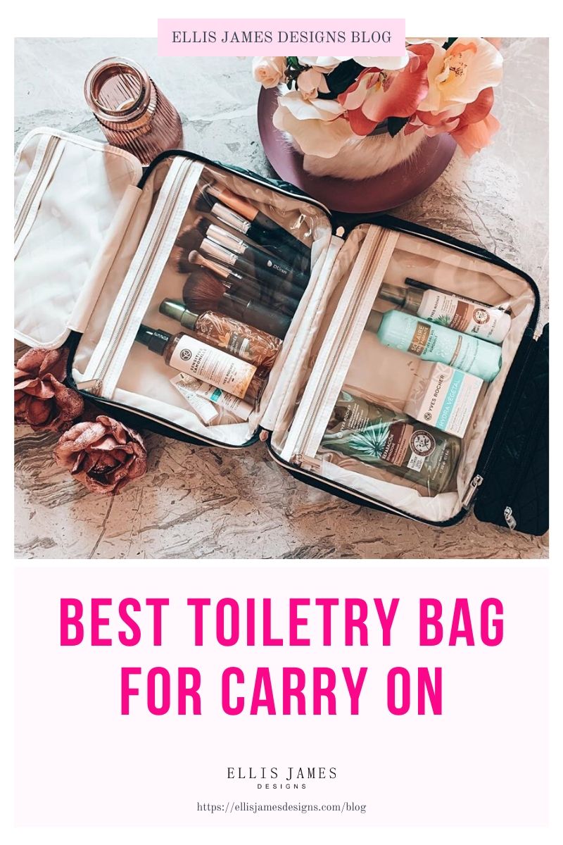 Best Toiletry Bag for Carry On - Ellis James Designs