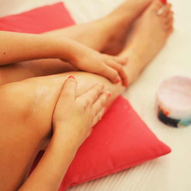 exfoliating skin on the legs properly