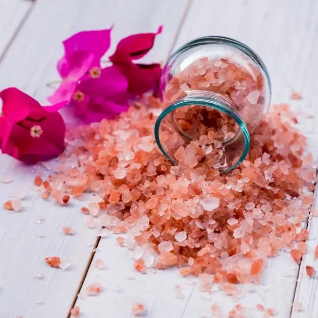 benefits of pink himalayan salt bath