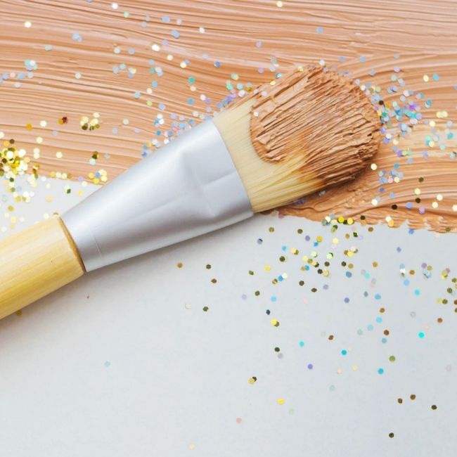 How to Use a Flat Foundation Brush